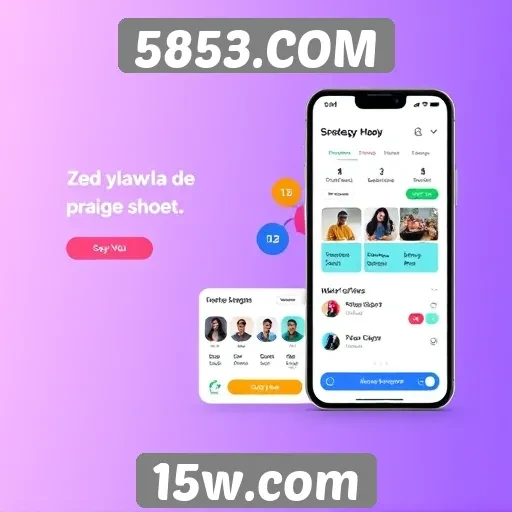 Plataforma 5853.COM é otimizada para dispositivos móveis